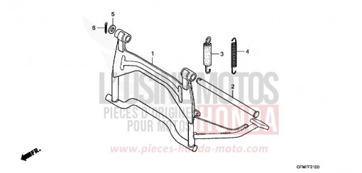 BEQUILLE NHX110WH8 de 2008